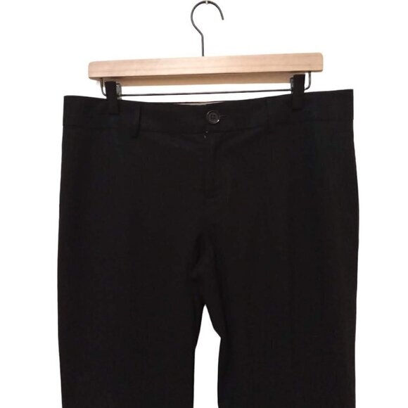 BANANA Republic Logan Fit Wool Blend Stretch Straight Leg Trouser Sz 10L - Picture 2 of 7